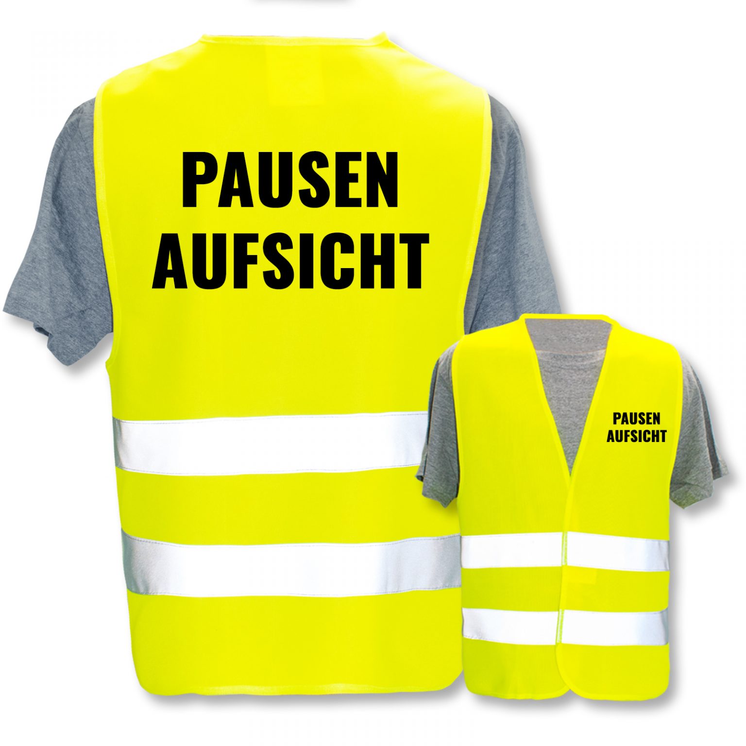 Warnweste Schule und Kita / Kindergarten Farben Gelb, Orange mit
