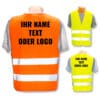 Warnwesten Gelb oder Orange XL/XXL (Angebot 10/20/50 Stück)