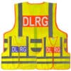 Dönges-Signalweste gelb/orange und gelb/blau nach BMI-Vorgabe mit 4 Leuchtstreifen // Begriff: DLRG