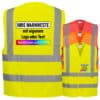 Portwest C470 4-Streifen Warnweste mit Schulterreflexband & Klettverschluss