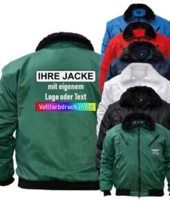 Farbige 4-in-1 Pilotenjacke „Oslo“ von Korntex // viele Farben und Größen // flexible Ärmel und Futter // optional mit Aufdruck