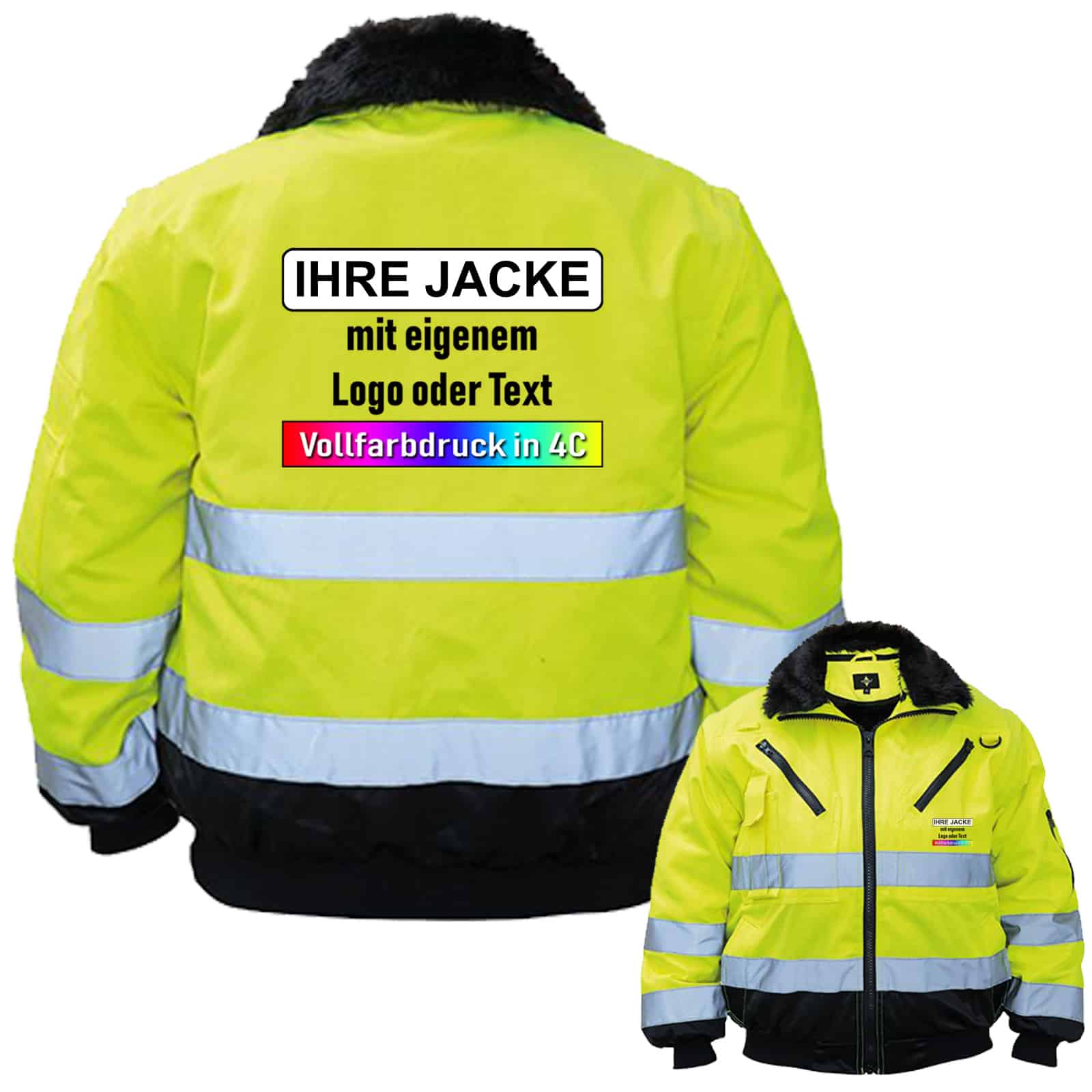 Pilotenjacke „Oslo“ von Korntex // optional mit Aufdruck – Bild 4