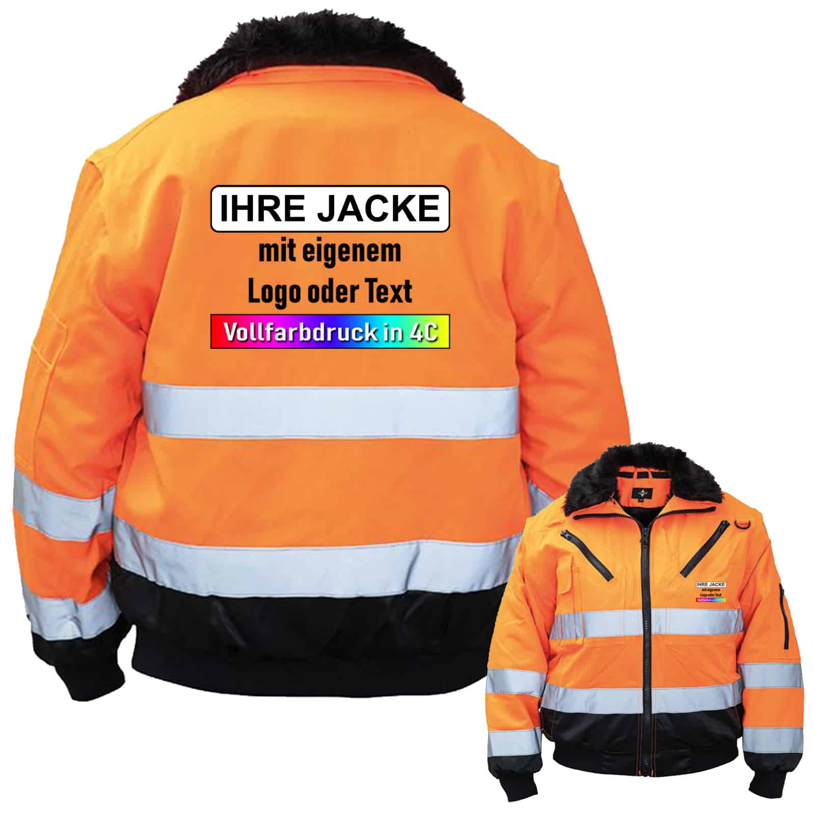 Pilotenjacke „Oslo“ von Korntex // optional mit Aufdruck – Bild 5