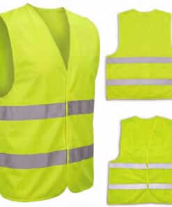Economy-Westen mit zwei Leuchtstreifen und Klettverschluss