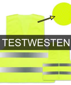 easyMesh Sommer MESH Gewebe Test-Warnweste